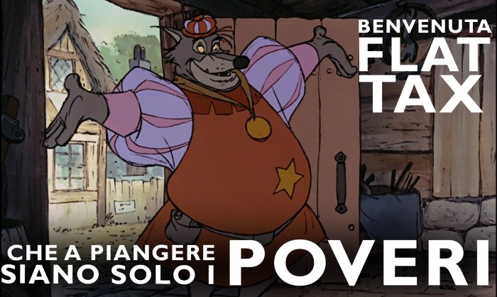 benvenuta flat tax
