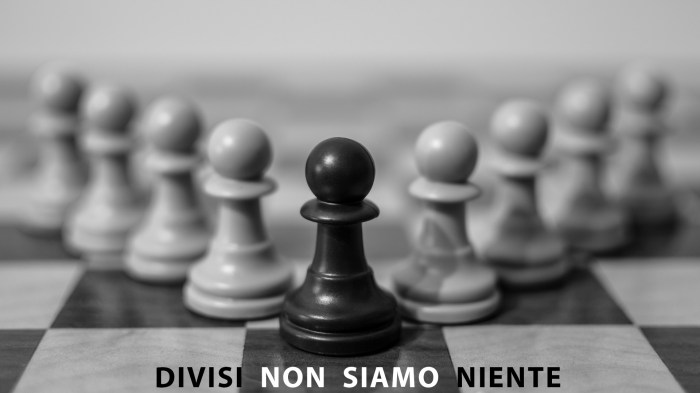 divisi non siamo niente